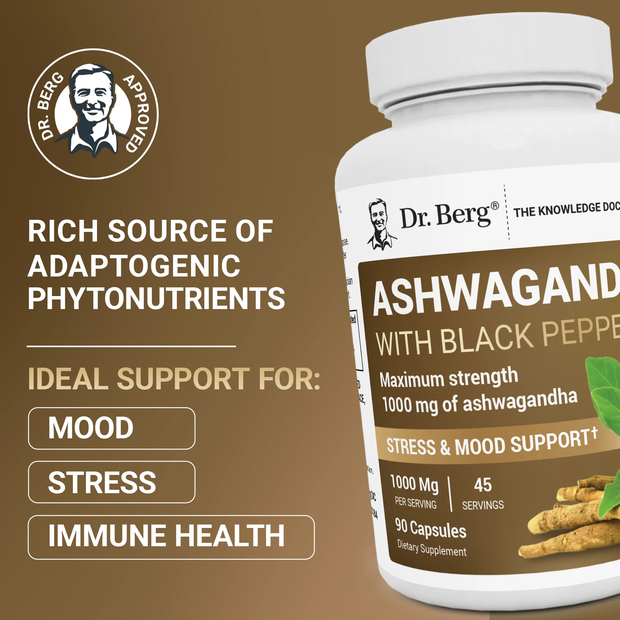 Ashwagandha with BioPerine (Black Pepper) – 90 Vegetable Capsules - Image 6