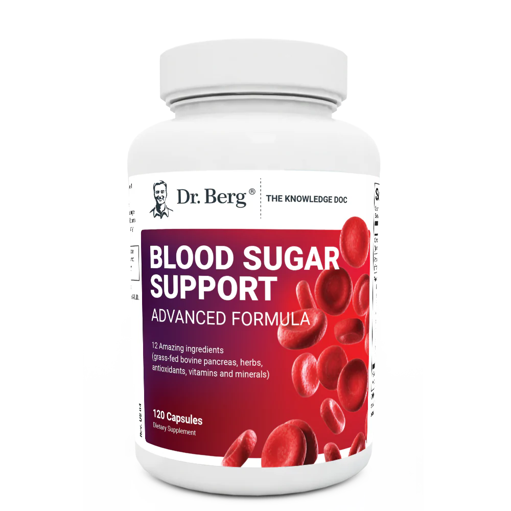 Blood Sugar Support Advanced Formula with Chromium & Potassium 120 – Vegetable Capsules
