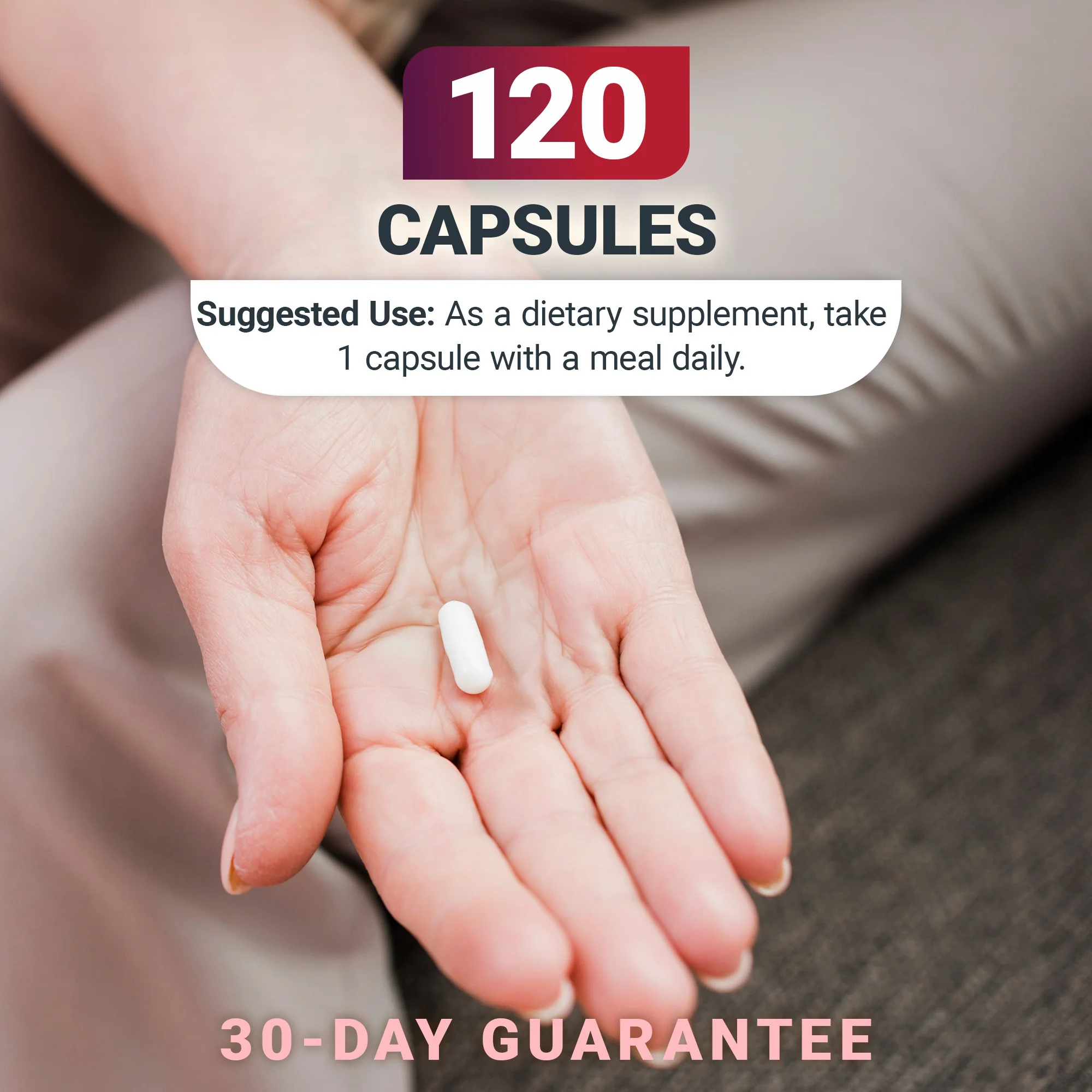Blood Sugar Support Advanced Formula with Chromium & Potassium 120 – Vegetable Capsules - Image 9