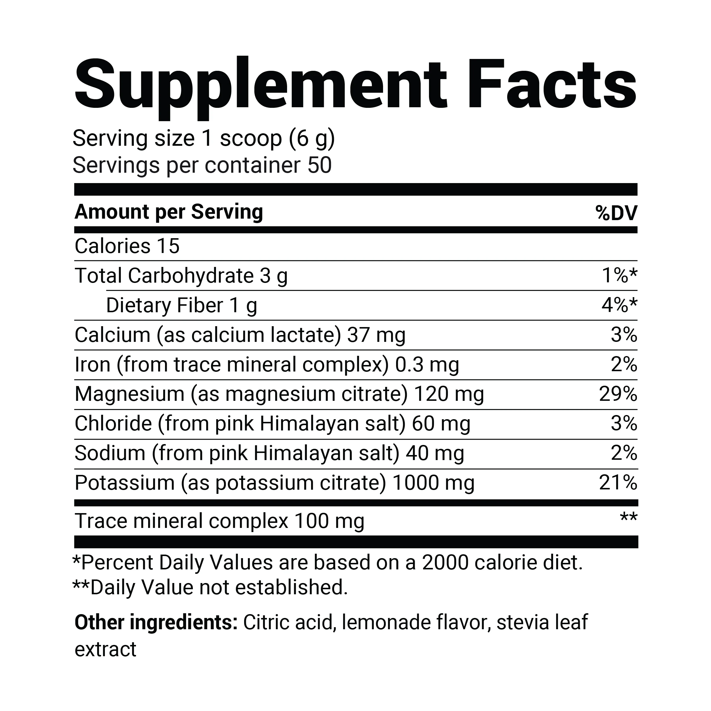 Electrolyte Powder with 1000 mg of Potassium with Magnesium - Image 2
