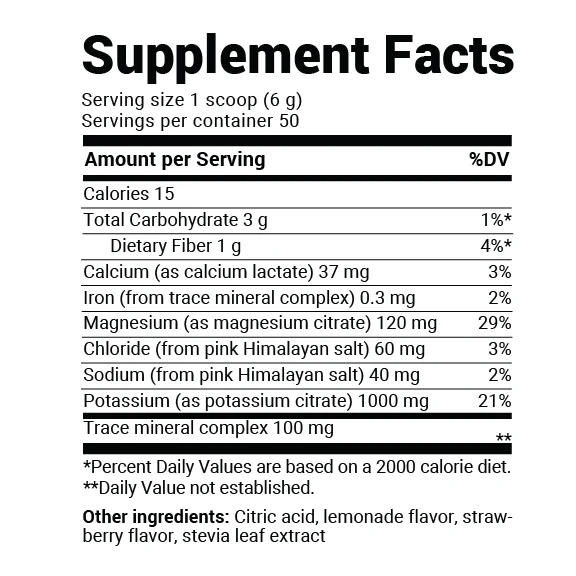 Electrolyte Powder with 1000 mg of Potassium with Magnesium - Image 29