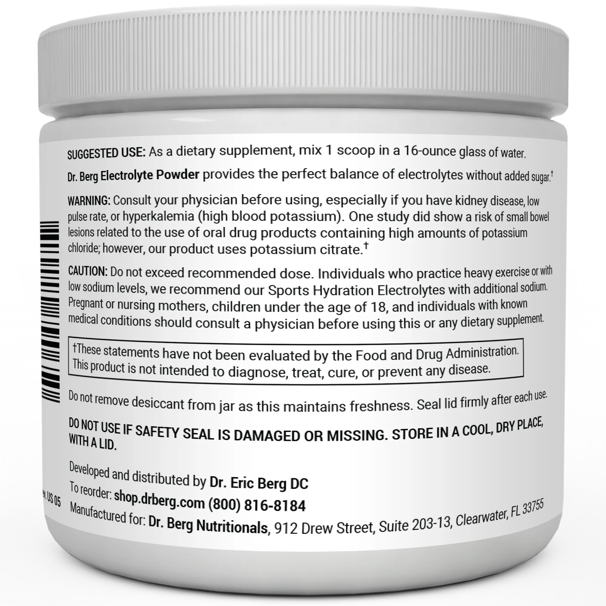 Electrolyte Powder Bundle with Potassium and Magnesium – 150 Servings - Image 7