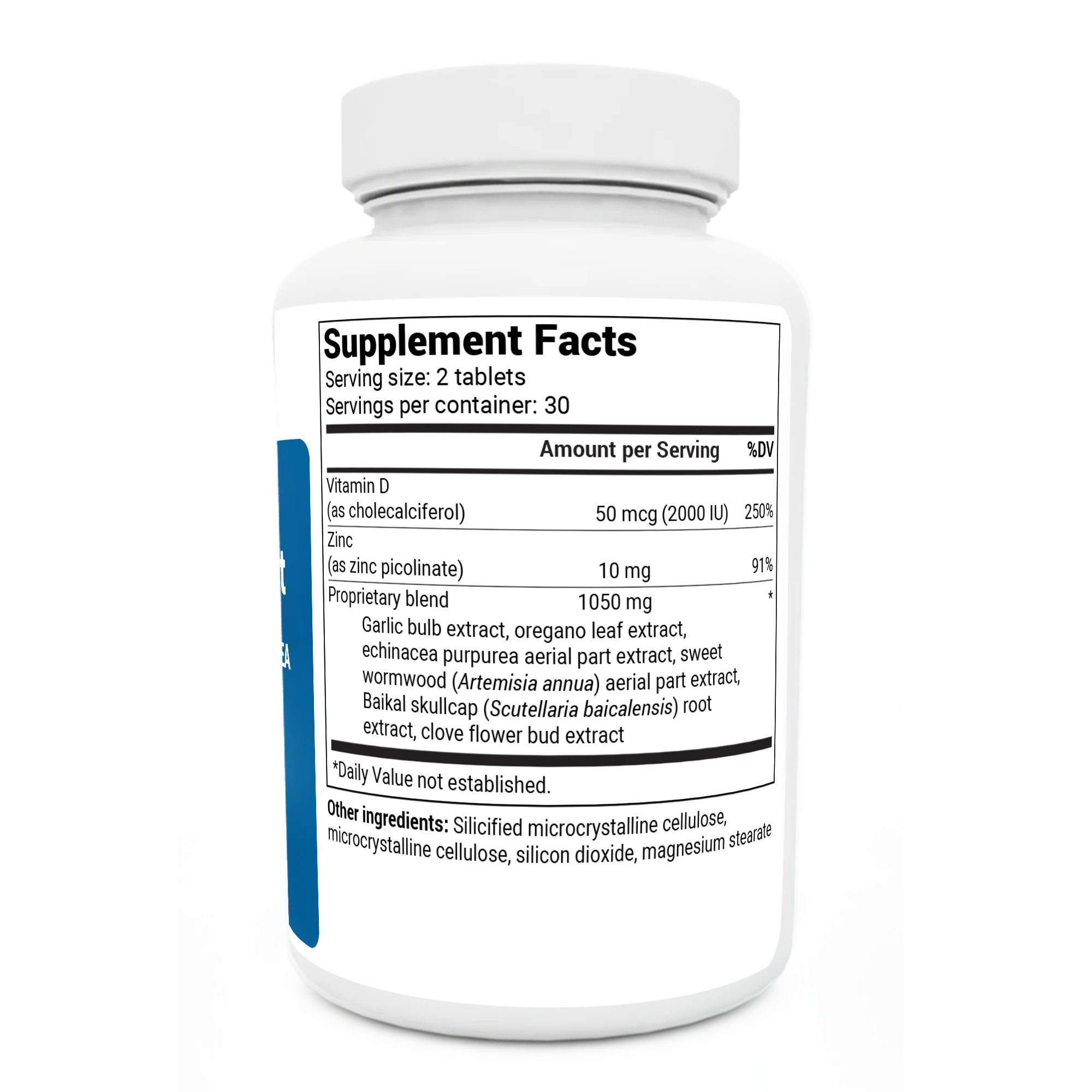 Emergency Immune Support with Zinc and Vitamin D – 60 Tablets - Image 2