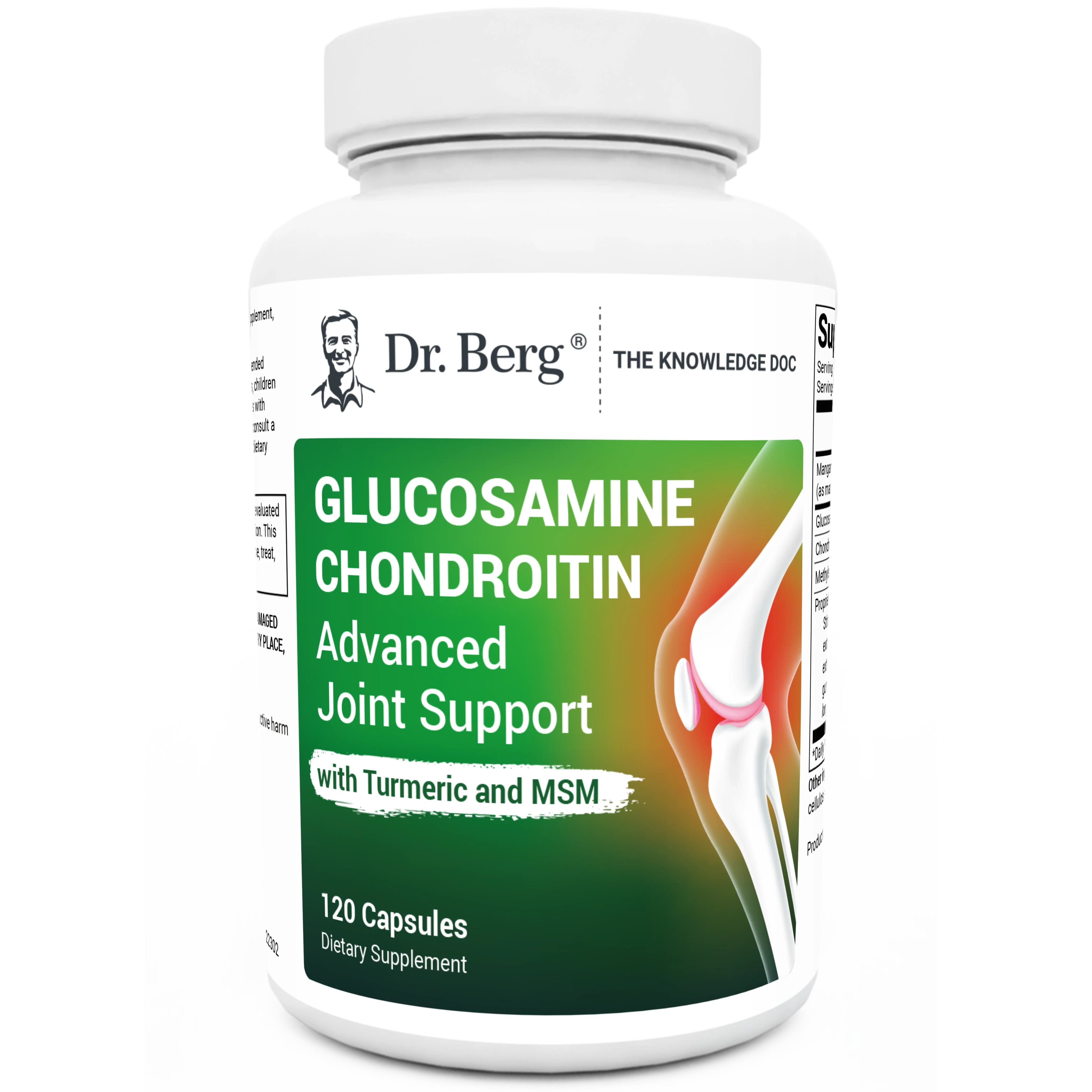 Glucosamine Chondroitin Advanced Joint Support with MSM – 120 Vegetable Capsules