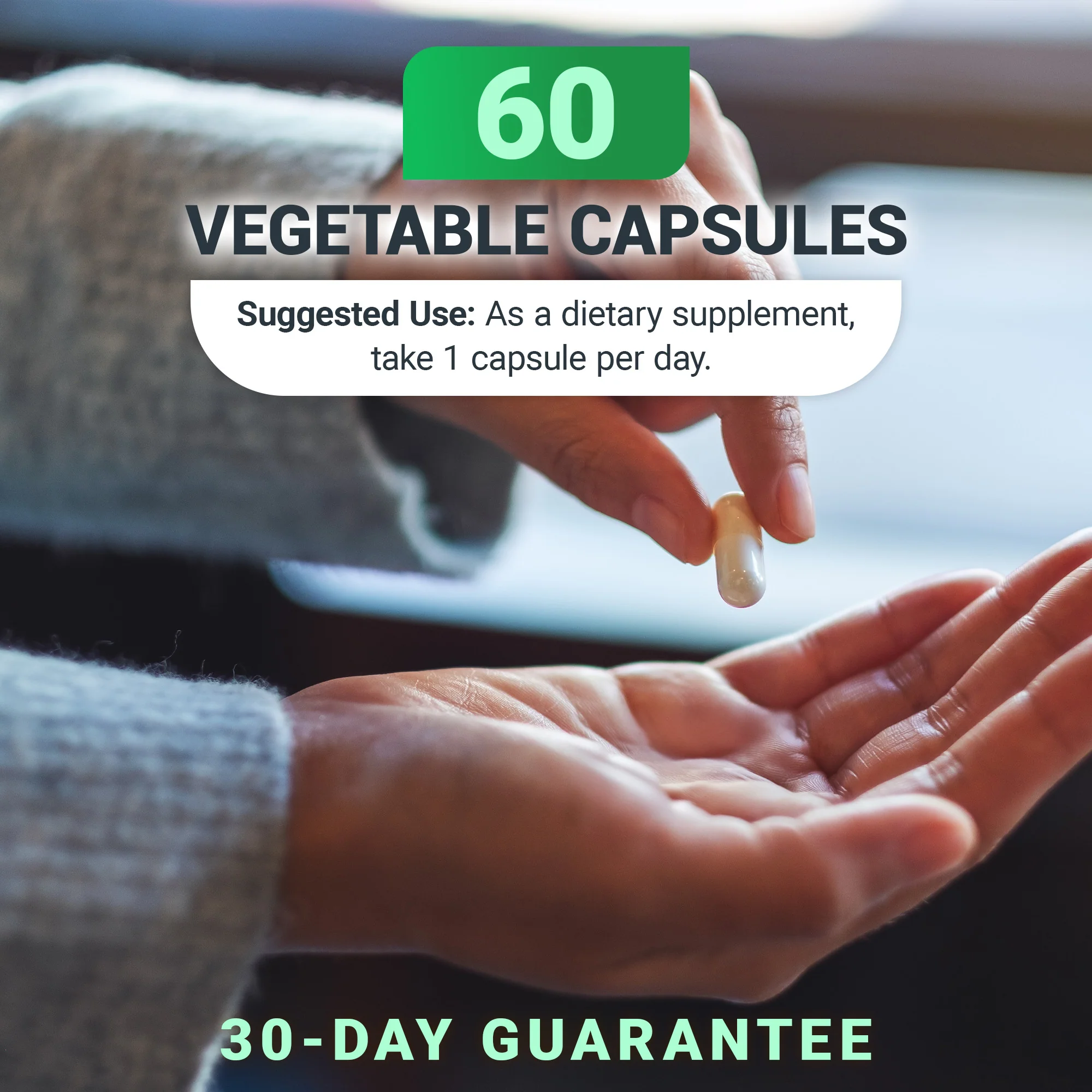 Natural Vitamin B1+ Allithiamine with B Complex Blend – 60 Capsules - Image 10