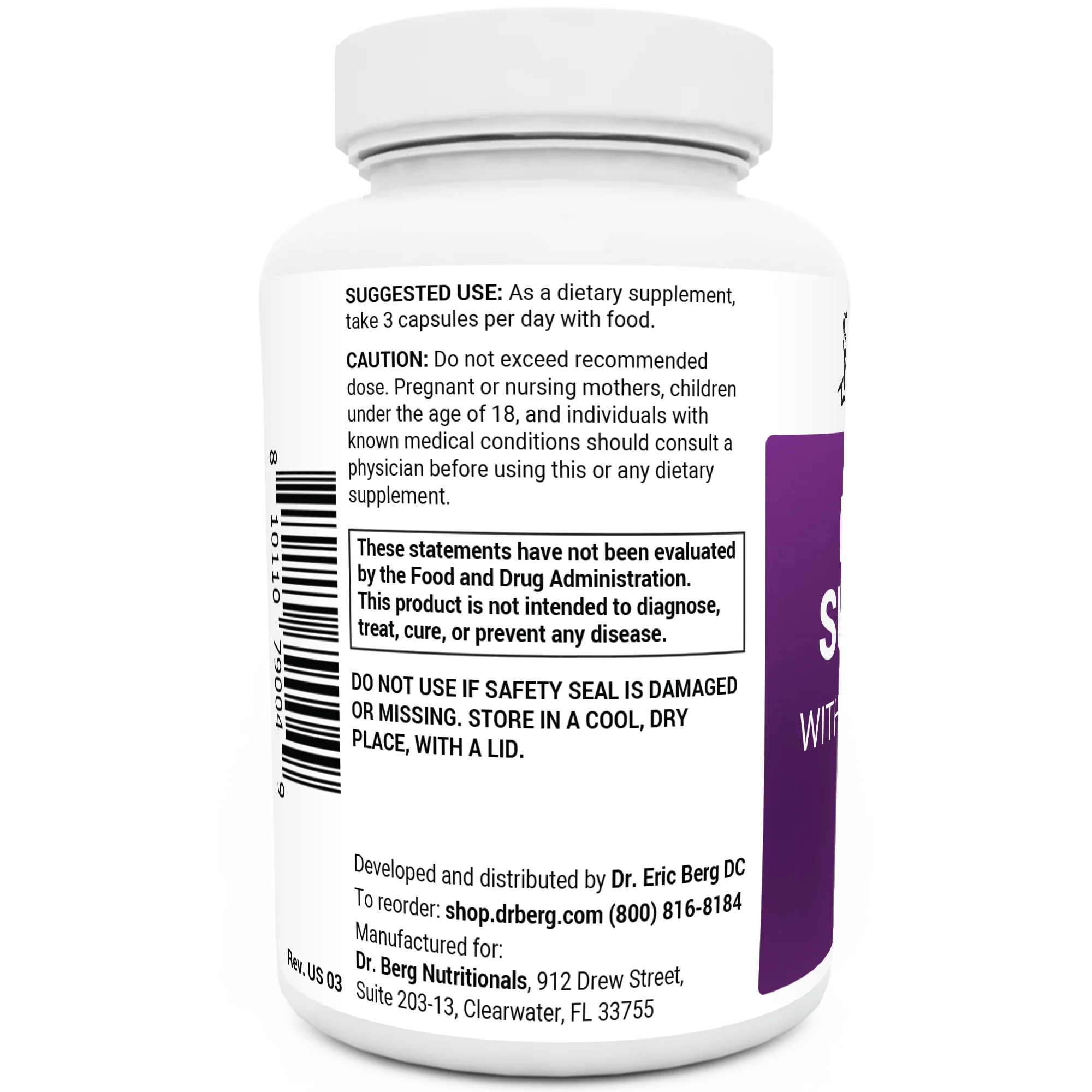 Nerve Support with Benfotiamine – 90 Capsules - Image 4