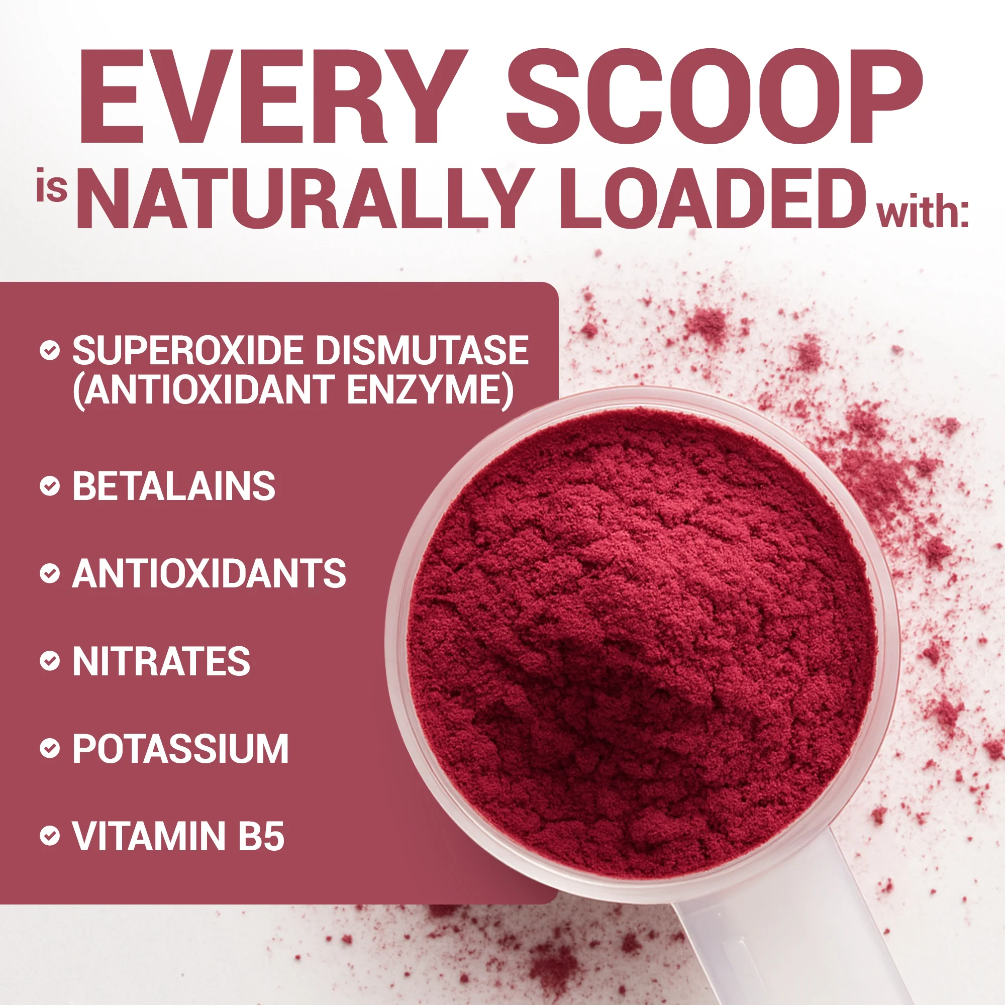 Organic Beetroot Juice Powder – Raw, Fresh, USDA Organic - 3.18 oz - Image 7
