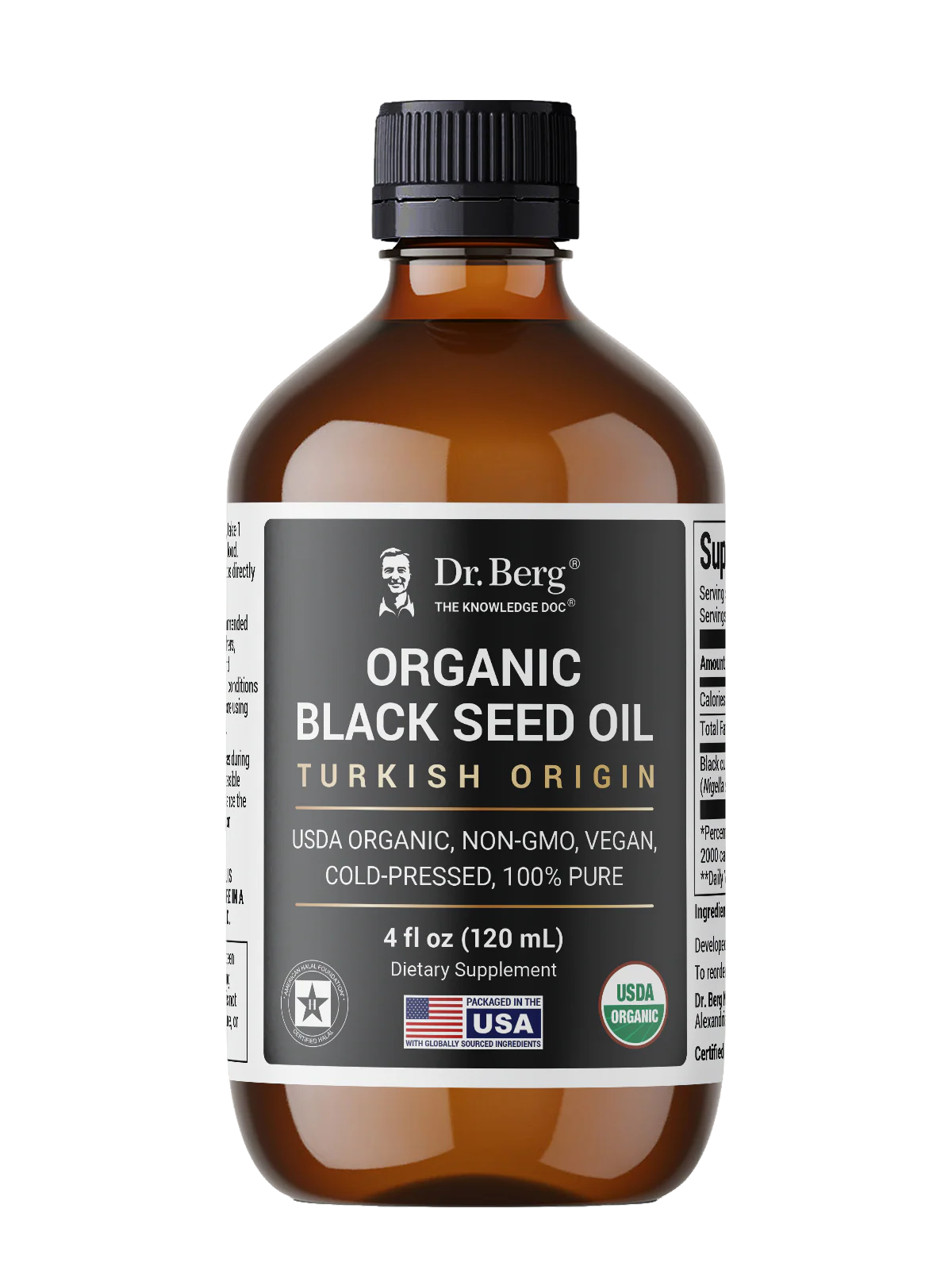 Organic Black Seed Oil - 4 fl oz