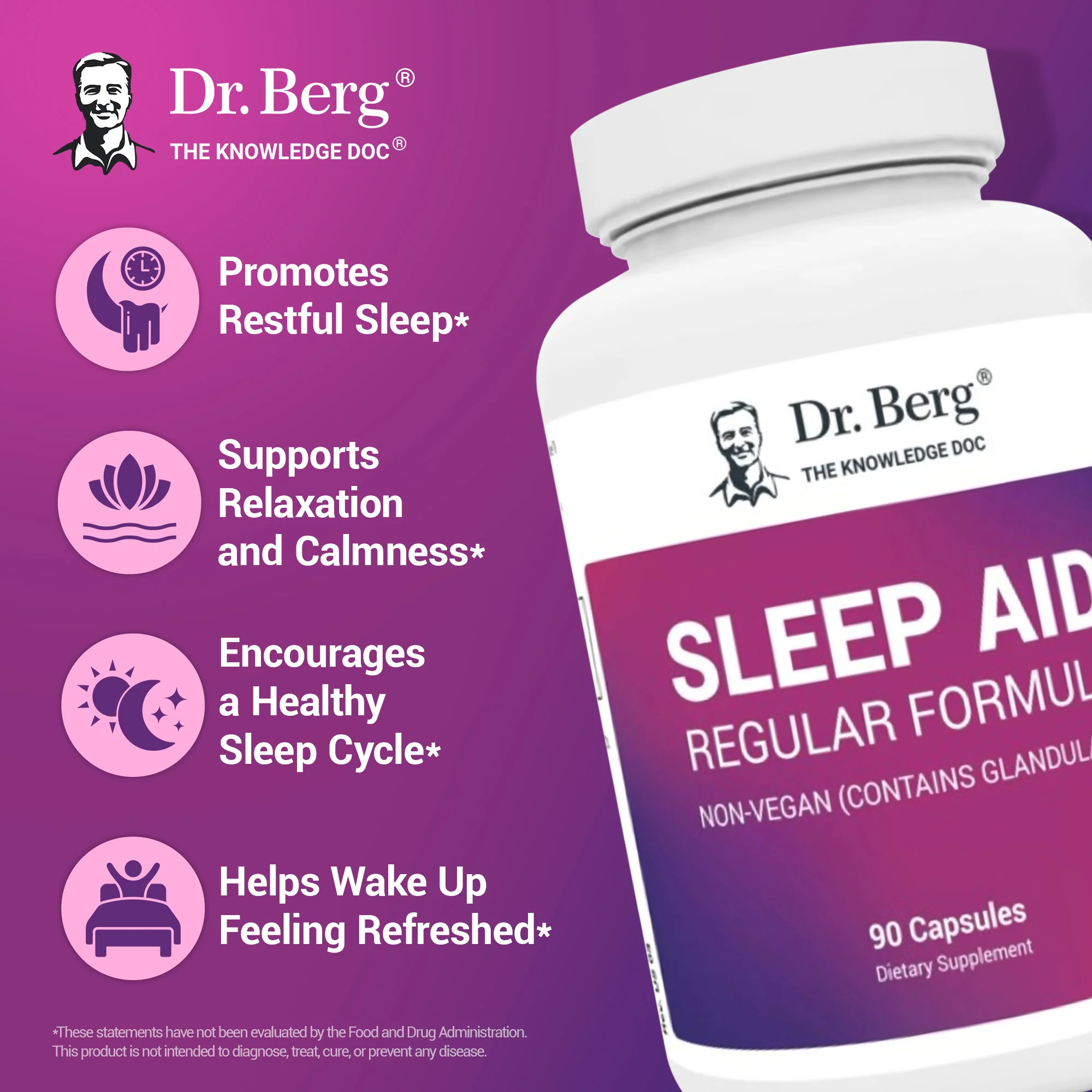 Sleep Aid Regular Formula – 90 Capsules - Image 7