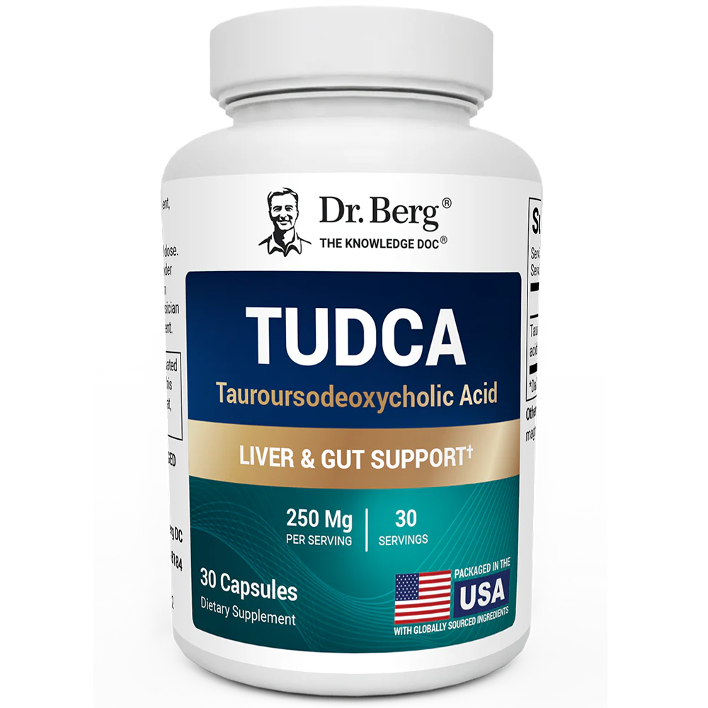 TUDCA – 250 mg of Tauroursodeoxycholic Acid – 30 Vegetable Capsules