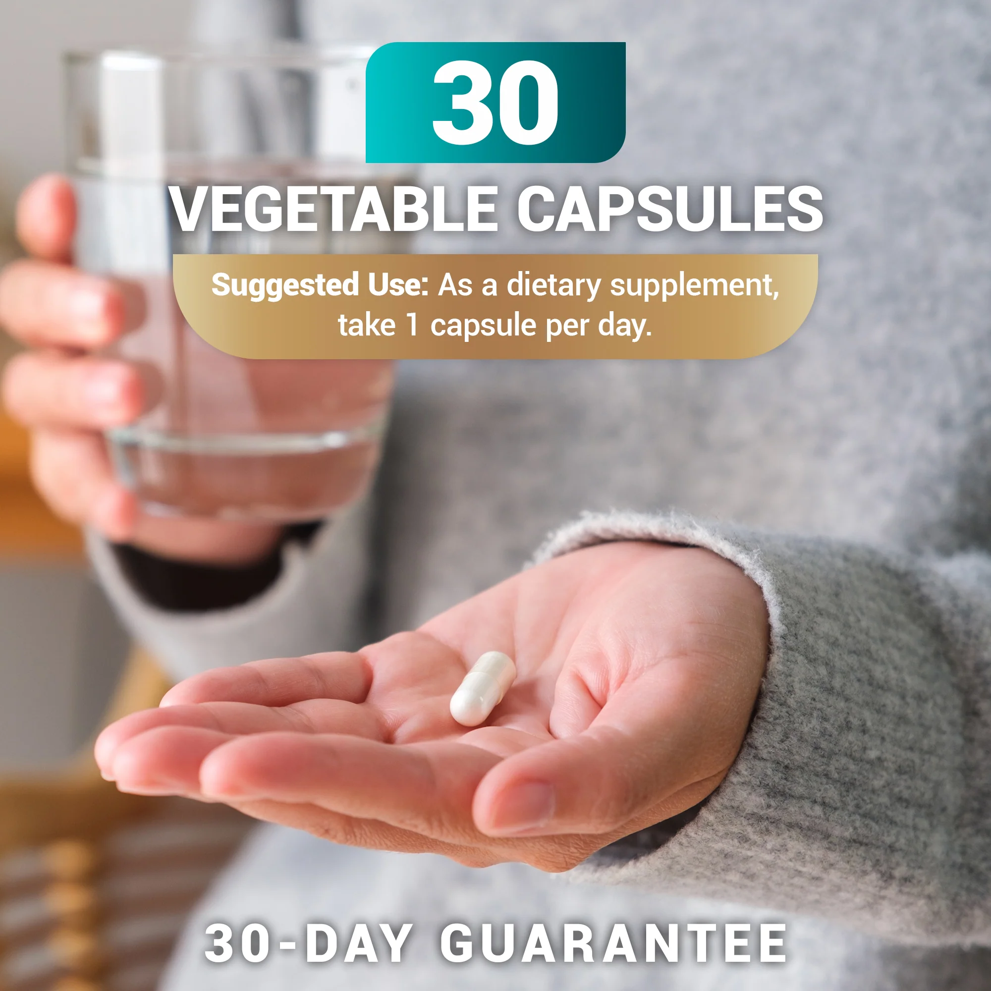 TUDCA – 250 mg of Tauroursodeoxycholic Acid – 30 Vegetable Capsules - Image 9