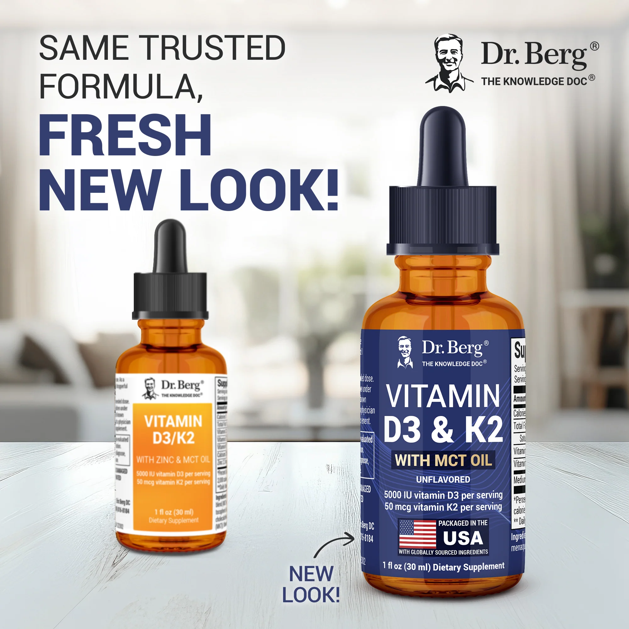 Vitamin D3 and K2 Liquid with MCT Oil – Unflavored – 1 fl oz - Image 9